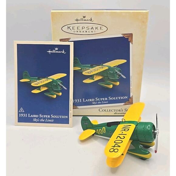 2005 Hallmark Ornament 1931 Laird Super Solution Special Sky's The Limit New U67 - Picture 1 of 9